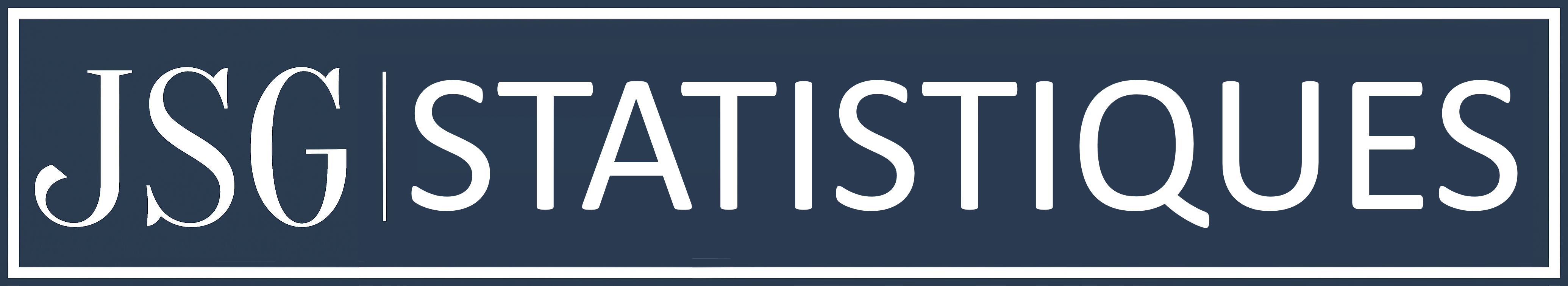 Statistiques JSG
